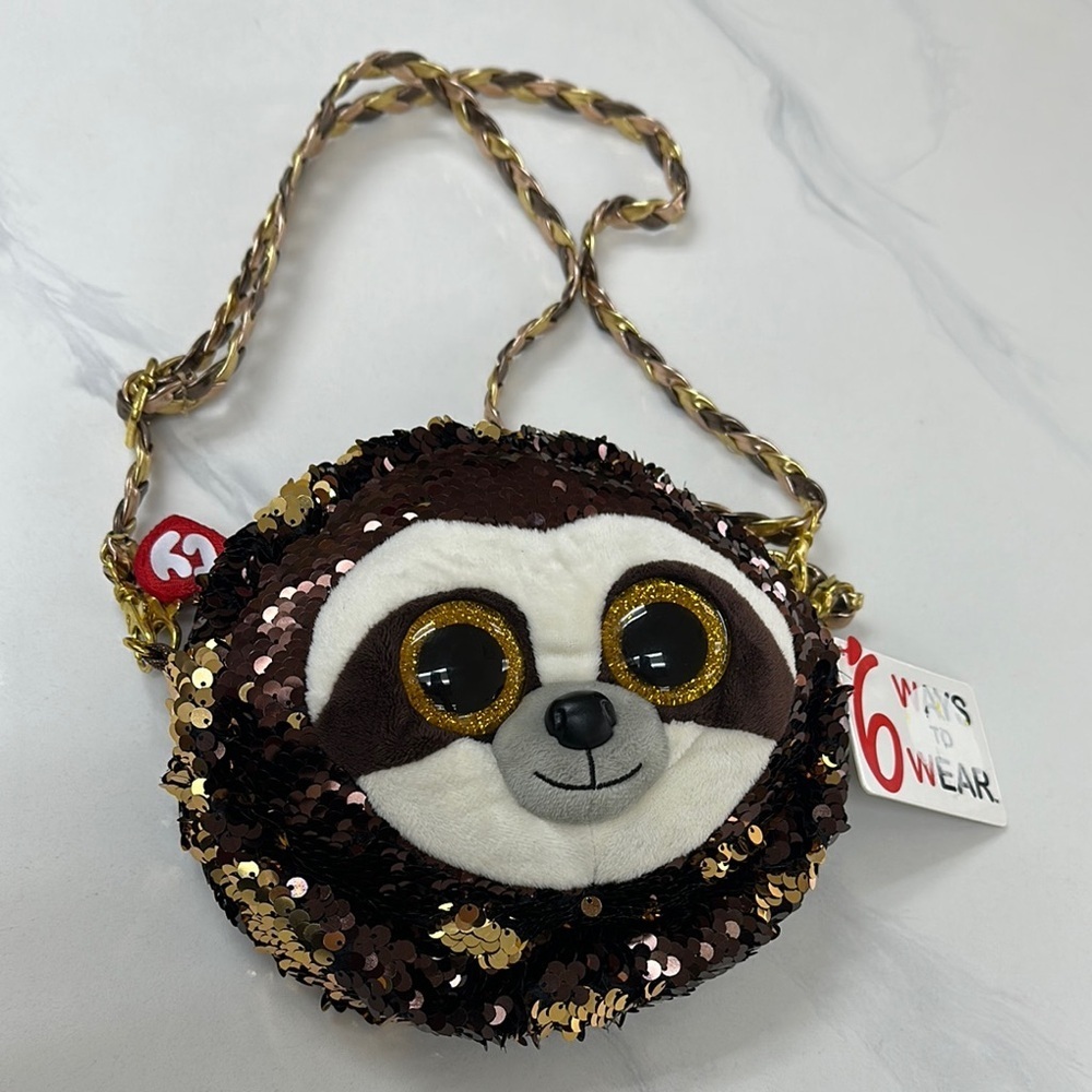 Kids Sequin Sloth Bag